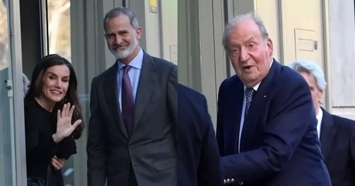 El Rey Juan Carlos se reencontrará con Felipe y Letizia en un almuerzo  privado el 22 de noviembre