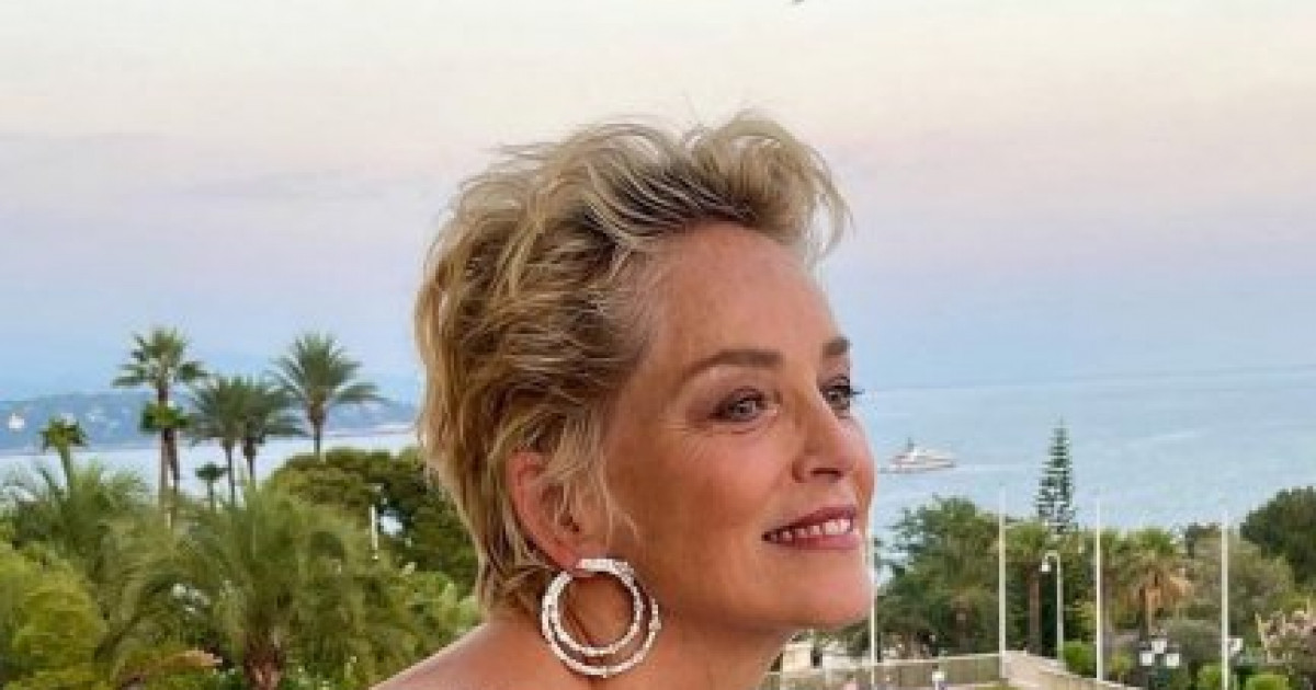Sharon Stone, espectacular a los 63 años