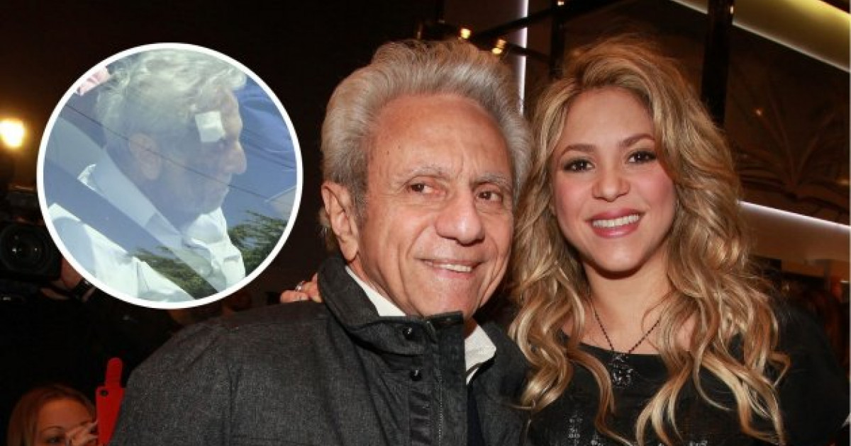 El padre de Shakira recibe el alta tras su grave caída