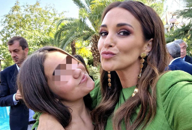 Paula Echevarria con su hija Daniella