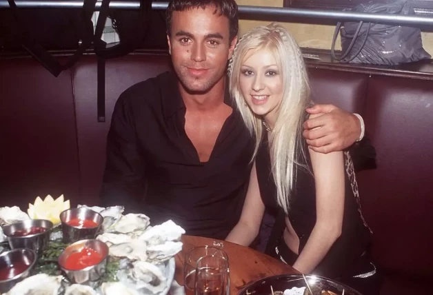 Enrique Iglesias y Christina Aguilera