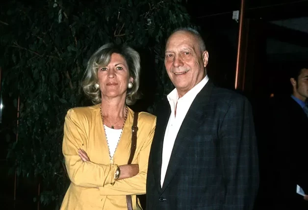 Noela y Sancho Gracia, cuando el actor estaba enfermo de cáncer.