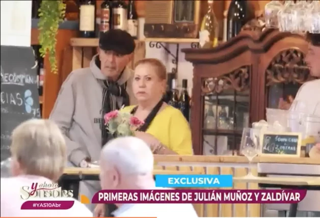 Mayte Zaldívar y Julián Muñoz juntos en una exclusiva de Sonsoles Ónega.