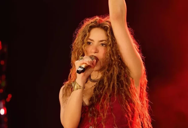 Shakira, en concierto.