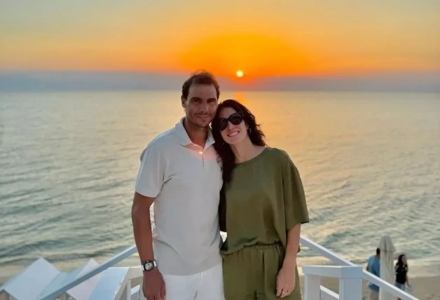 Rafa Nadal y Mery Perelló