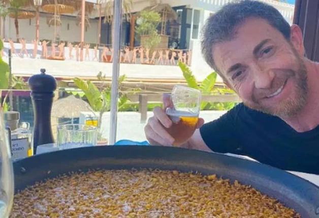 La paella es uno de los platos favoritos de Pablo Motos.