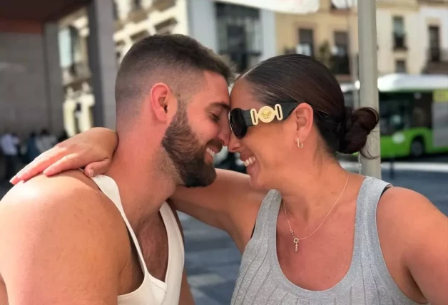 Anabel Pantoja y su novio, David Rodríguez