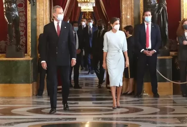 Letizia look Dia de la Hispanidad 2021