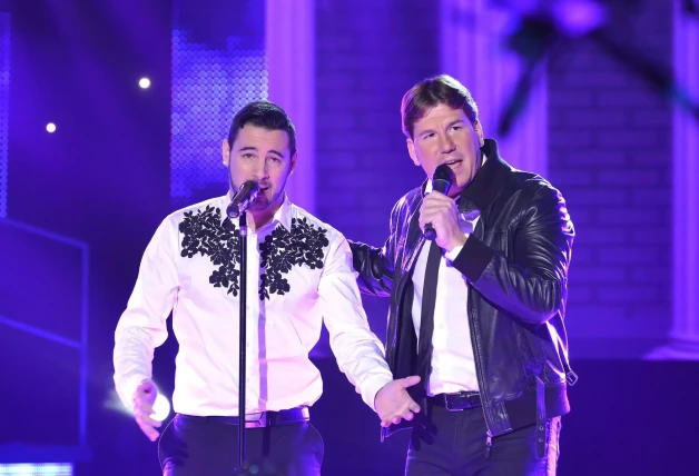 Andy y Lucas en una imagen de archivo.