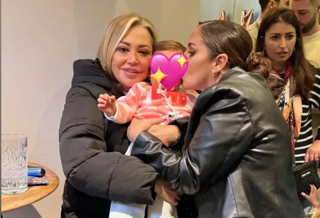 Primer cumpleaños hija Anabel Pantoja