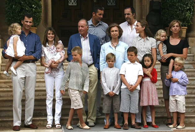 Familia Real española al completo.