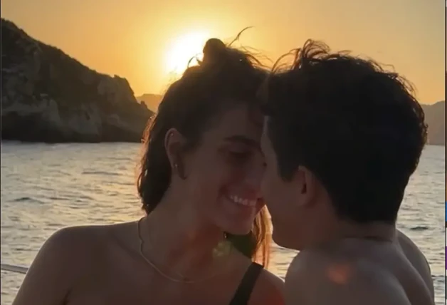 Marc Márquez con su novia