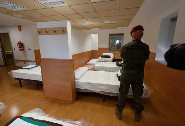 Dormitorio militar