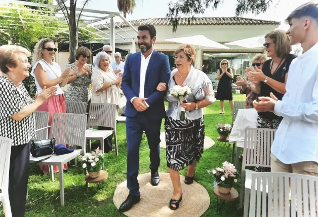 Arturo Valls boda oro padres