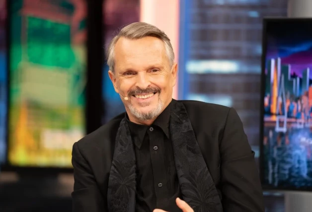 Miguel Bosé en su visita a El Hormiguero el 19 de septiembre de 2023