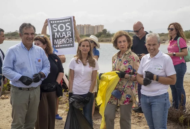 Sofía SOS mar menor.