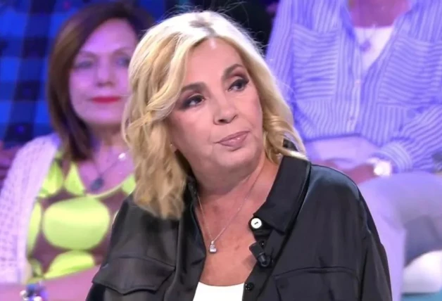 Carmen Borrego en 'Así es la vida', donde defendió a Gustavo (Telecinco)