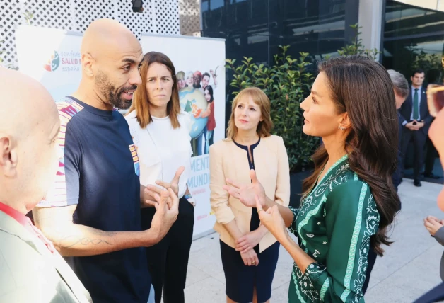 Letizia en el Día de la salud mental