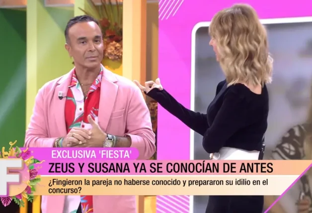 'Fiesta' comenta la relación de Zeus Montiel y Susana Bianca