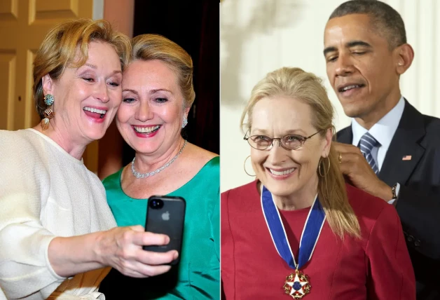 Meryl Streep Hillary Clinton Barack Obama