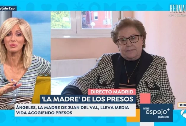 Juan del Val madre en Espejo público 2