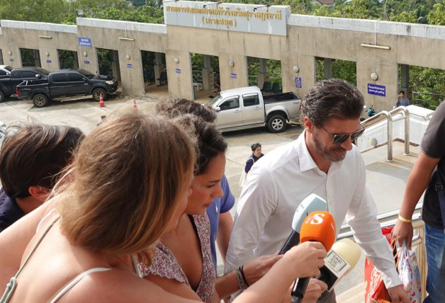 Rodolfo Sancho en la cárcel de Tailandia.