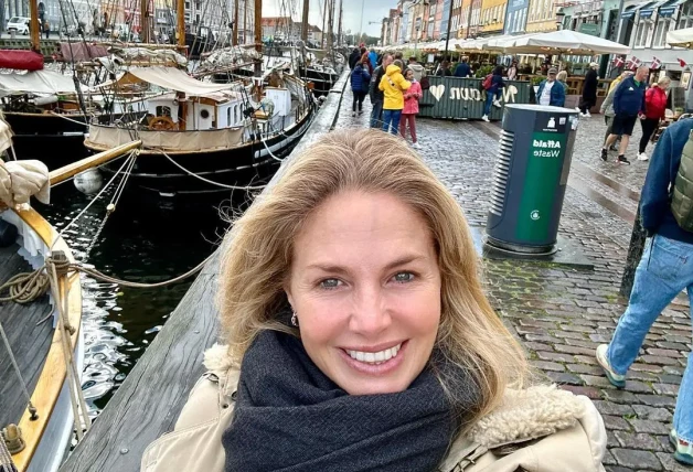 Genoveva durante su reciente viaje a Noruega