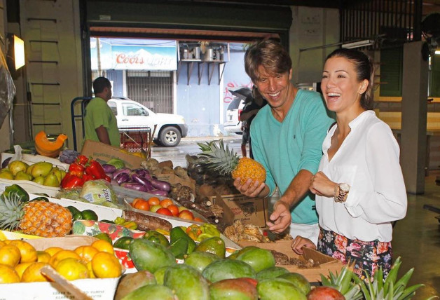 El Cordobés y Virginia Troconis