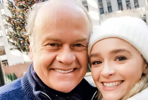 Kelsey Grammer junto a su hija Greer.