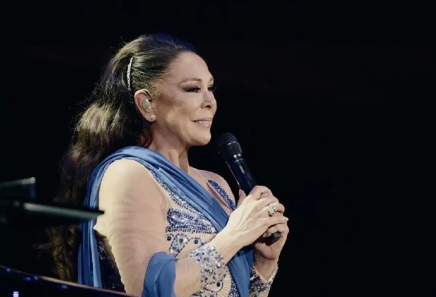 Isabel Pantoja, en concierto.