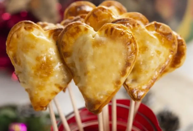 Empanadillas de camarones y calabacín