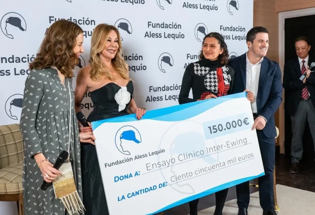 Ana Obregón ha compartido varias fotos de las aportaciones que se han hecho a la Fundación (Instagram)