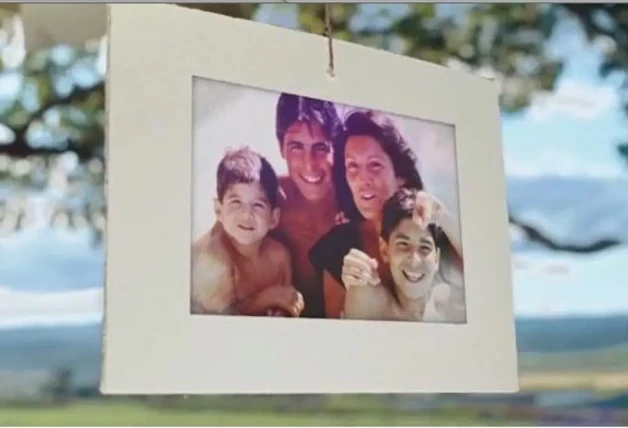 Una imagen de Carmina Ordoñez y sus hijos.