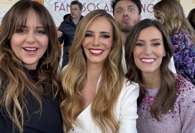 Ana Boyer con Yolanda Ramos y Paula Vázquez.