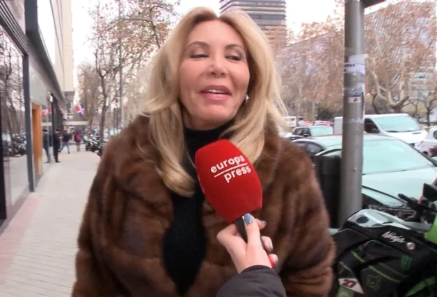 Norma Duval se posiciona públicamente de parte de su amigo Bertín Osborne. Foto: EP