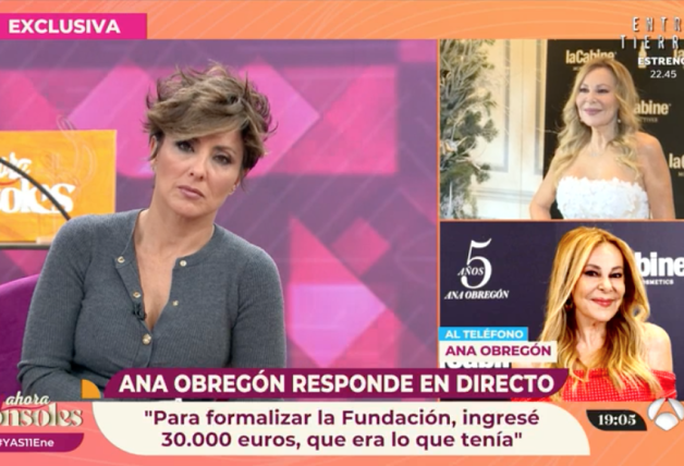 Ana Obregón en el programa Sonsoles