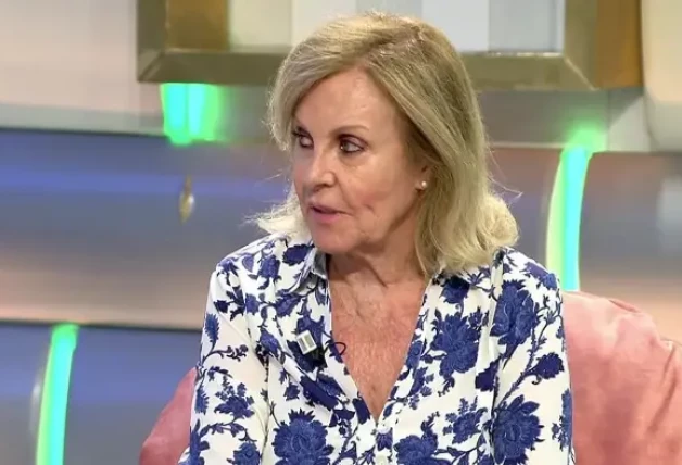 Paloma Barrientos en el sofá de 'El programa de Ana Rosa'