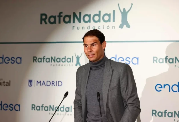 Rafa Nadal tiene una fundación solidaria.