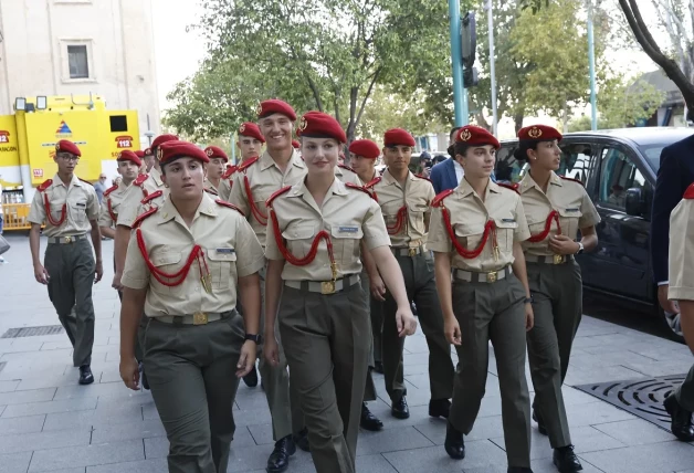 leonor instruccion militar