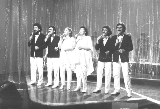 Mocedades en el escenario.