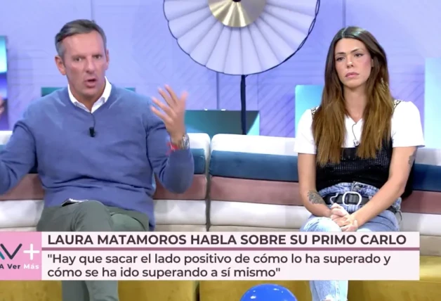 Laura Matamoros habla de su primo Carlo Costanzia en 'Vamos a ver'