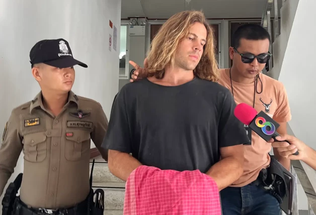 Daniel Sancho, detenido por la policía tailandesa