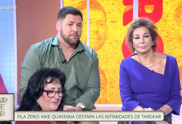 Ana Rosa Quintana y su sobrino Kike en 'TardeAR'