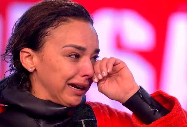 Chenoa llorando en 'El desafío'.