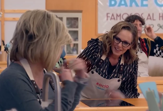 Terelu Campos y Rocío Carrasco, en 'Bake Off', muy emocionadas recordando a sus madres.