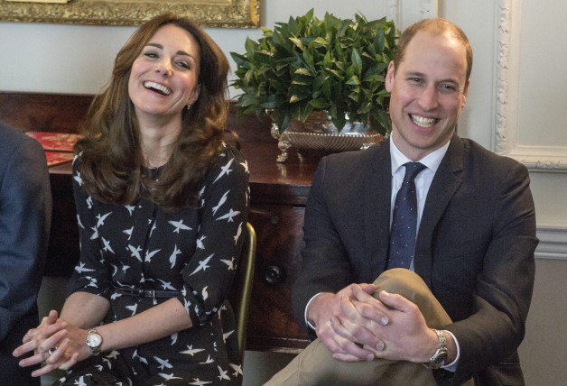 Kate Middleton y el príncipe Guillermo de Inglaterra en una imagen de archivo.