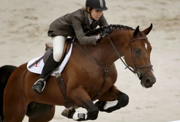 Infanta Elena monta a caballo