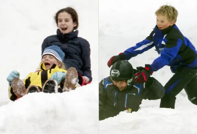 Desde niños, disfrutan al máximo cuando están juntos.