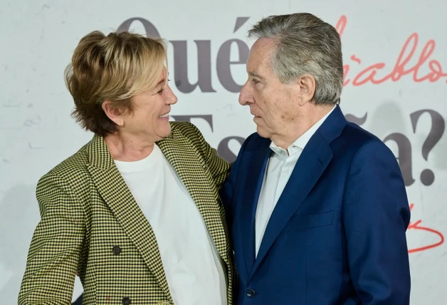 Iñaki Gabilondo con Inés Ballester