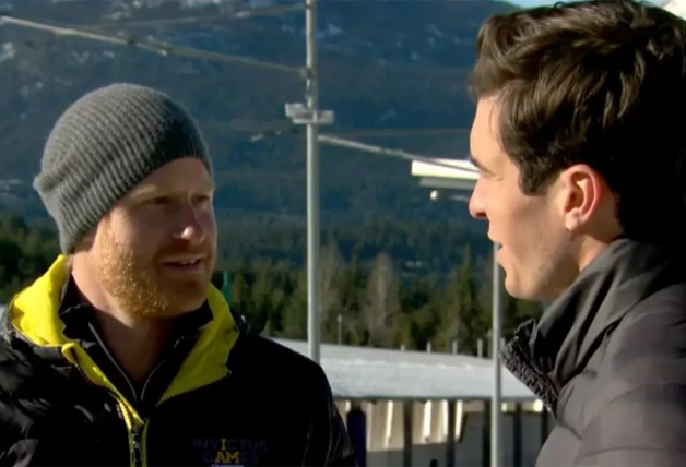 Harry de Inglaterra entrevistado en Canadá.